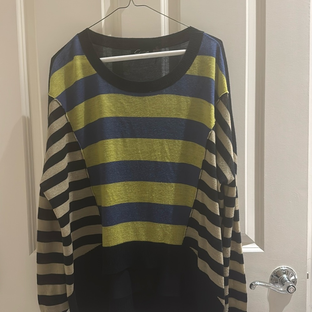 High lo sweater